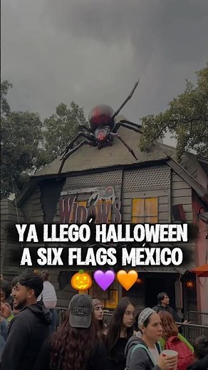 🎃💜🧡 The Horror Festival has arrived at Six Flags Mexico 2026! 🙌🏻