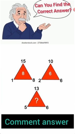 "Viral Math Puzzle That Broke The Internet 🔥 Triangle Challenge"