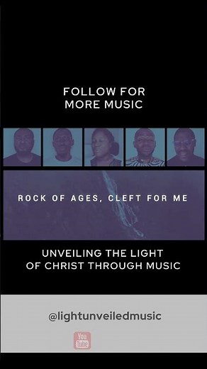 Rock of Ages – Acapella Hymn Lyrics Video