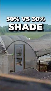 50 Vs 30 Percent Shade Cloth