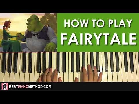 HOW TO PLAY - Shrek - Fairytale (Piano Tutorial Lesson)