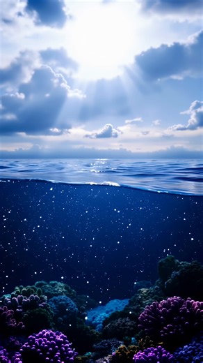 Plankton, Ocean, Underwater. Free Stock Video