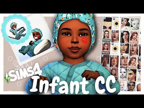 Infants CC | Clothes, Skin Details, Brows, Lashes, Eyes, Overrides & more | Sims 4 Mods