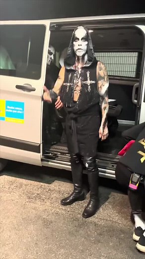 Satanic Black Metal Concert by Behemoth: Bartzabel Performance