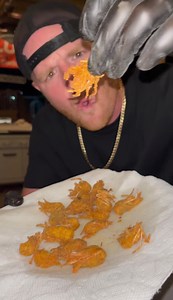 Fried cajun spiders, one of the best snacks ever!! | SouthernVibin