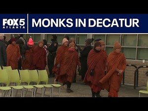 Buddhist monks stop in Decatur | FOX 5 News