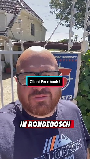 Our clients say it best! Don’t just take our word for it 😉🤫✅ #clients #feedback #snipersecurity #bestinthebusiness #security #fyp #rondebosch