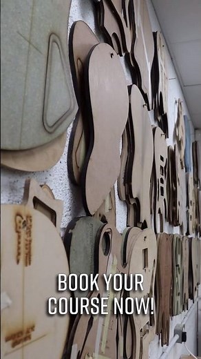 Let us guide you in building your dream guitar. #guitarbuildingschool