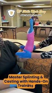 Learn Proper Splinting for Patient Comfort #shorts