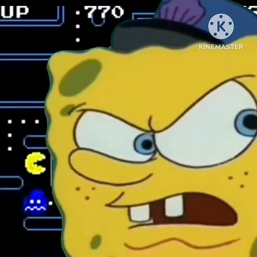 SpongeBob as security guard