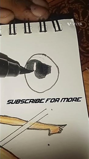 How to draw naruto six path 🔥🔥#shorts #anime #naruto #narutoshippuden #30daychallenge #drawing