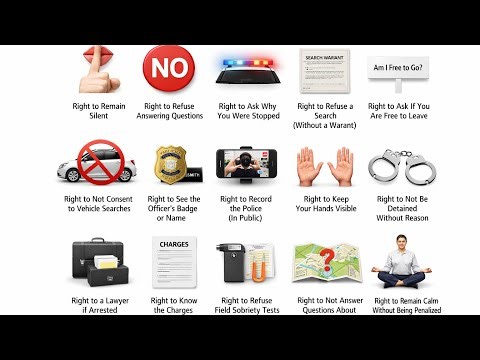 Every Right You Have During a Police Stop Explained in 8 minutes.