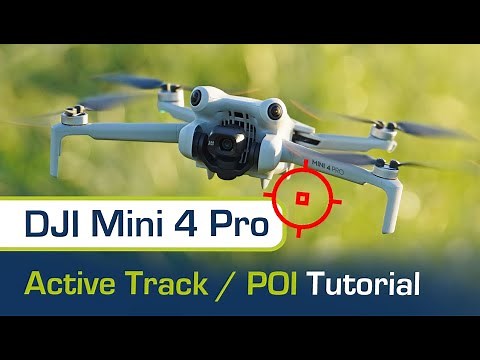 Alle Funktionen von Spotlight, Active Track und POI der MINI 4 PRO! | Tutorial