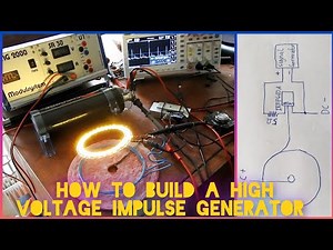 How to build a high voltage impulse generator | easy tutorial to tune a bifilar coil to resonance