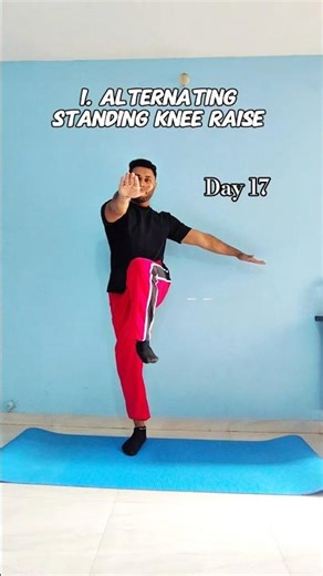 4 Balance + Core Moves 🔥No Equipment | No Jumping | Home Workout #30dayschallenge #balanceworkout