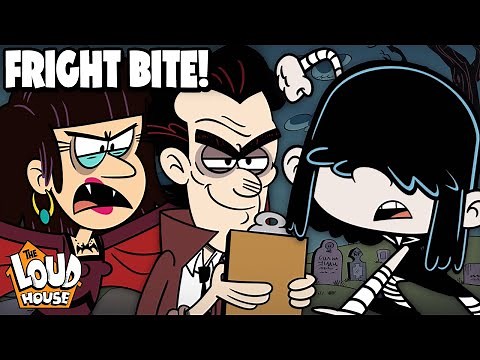 Lucy Meets a REAL Vampire 🧛‍♂️ | "Fright Bite" Full Scene | The Loud House