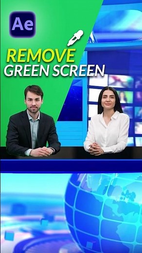 How to Remove Green Screen in After Effects | After Effects Tutorial (For Beginners)