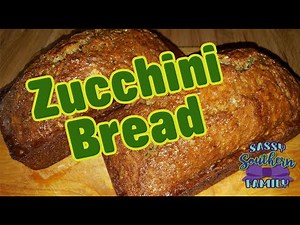 How To Make Easy Homemade ZUCCHINI BREAD At Home