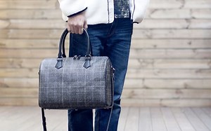 bitchen手工制作旅行包波士顿包