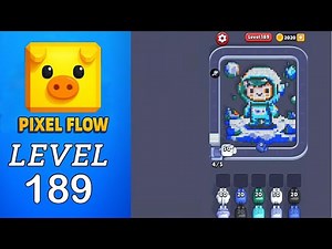 Pixel Flow Level 189 Walkthrough