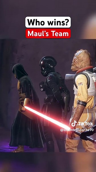 Who win Luke Team #starwars #stormtrooper #fpy #usa