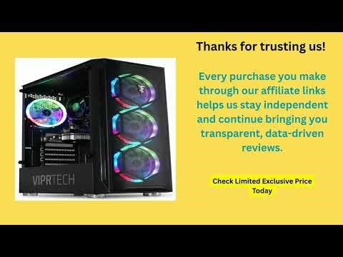 ViprTech Avalanche 2.0 Gaming PC Review (2025) Review | Ryzen 7, RX 580 8GB, 32GB RAM