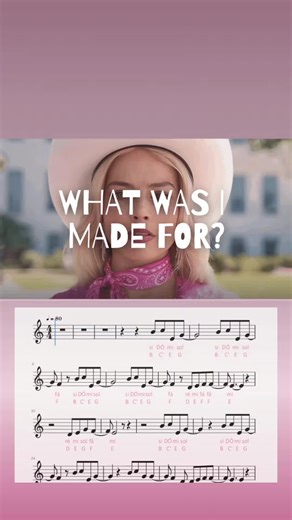 Learn to Play 'What I Was Made For' on Recorder