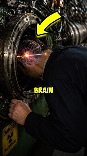 His Head Got Stuck in Particle Accelerator and it Turned ON 😲