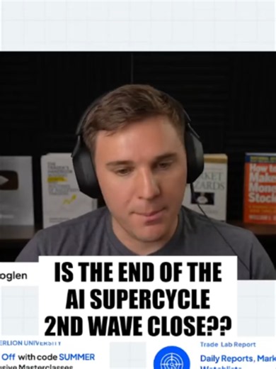 Is the end of the AI Supercycle 2nd Wave close?? How do you navigate this current unknown, something we've yet to see to this degree? #investing #ai #chriscamillo