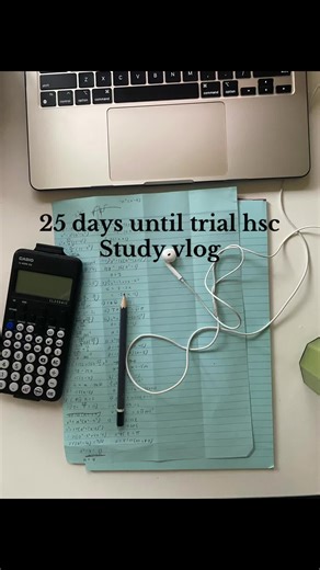 25 Days Until HSC: Study Vlog for Year 12