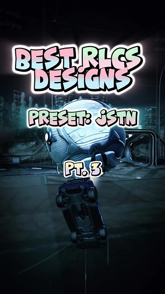 Rocket League Jstn Preset Octane Design | RLCS Community Showcase