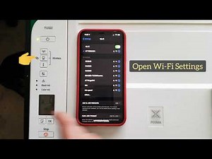 [EASY WAY] (Iphone & Android) Canon Pixma TS3322 Wi-Fi Set Up