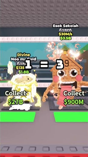 Real value of Divine Noo my Gold🤯 | Roblox Steal a Brainrot #roblox #stealabrainrot #shorts #trading