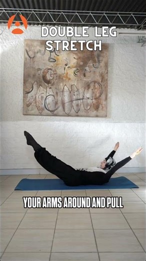 Double Leg Stretch Method | Muslim Pilates Technique