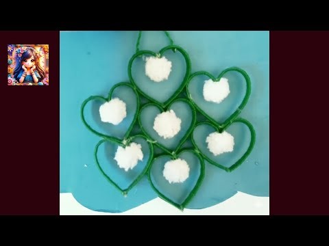 Heart Shape Wall Hanging | Easy Wool & Cotton Craft | DIY Room Decor Idea | Nimraartvlog