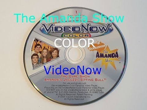 COMPLETE VIDEONOW COLOR DISC THE AMANDA SHOW The Amanda Show & Nickelodeon Previews