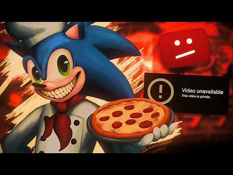 UMA CREEPYPASTA BIZARRA QUE VIROU LOST MEDIA | Sonic Pizza (ft. ‪@theslendyman4558‬ )