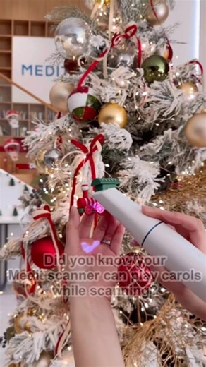 Customize Your Medit Scanner with a Christmas Twist! Did you know you can customize your Medit scanner's sound? Bring the holiday spirit to your scans - try it now with your Medit scanner! Happy Holiday from Medit! ✨ #Medit #i900 #DigitalDentistry | Medit | Facebook