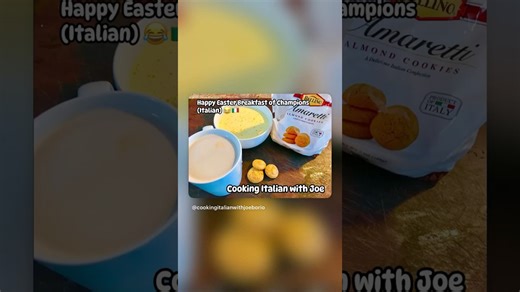 Happy Easter at breakfast of champions! (Italian) 😂 Cooking Italian with Joe - Italian Food