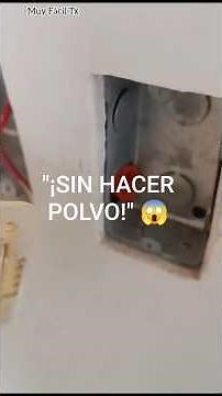 The professional trick to avoid damaging freshly painted walls. #Electricity #DIY