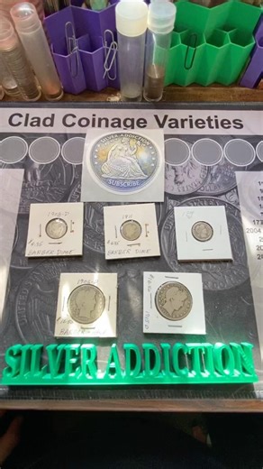 Barber halves and dimes added to collection #coin #silver #preciousmetals #trending #coincollecting