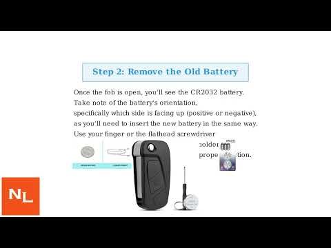 How To Replace 2015–2021 Ram ProMaster Key Fob Battery – Remove & Install Remote Battery