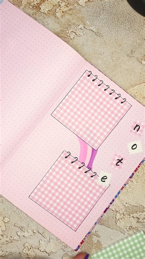 DIY STICKY NOTE DESIGN 📝💫 #journaling #diy #planner #stickynotes #notebook #bulletjournal #art
