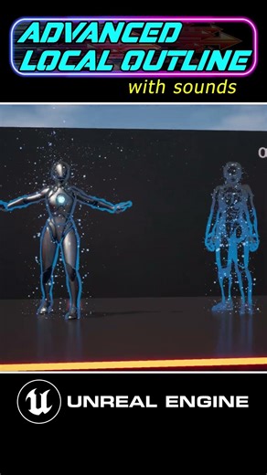 08 Advanced Local Outline Component in Unreal Engine #niagara #ue5 #unrealengine.mp4