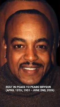 Peabo Bryson (Rest In Peace) "I Wish You Love"