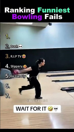 Ranking Funniest Bowling Fails