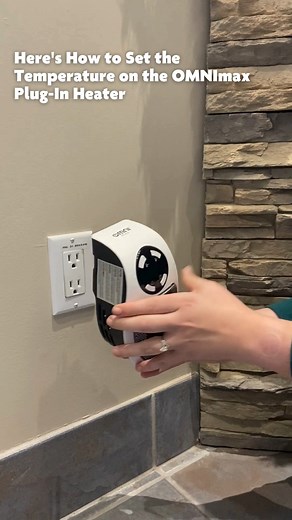 Set an extra cozy scene with the OMNImax Portable Heater. Here's How to easily adjust the temperature to create the perfect warmth for you space! Shop now: https://bit.ly/homehardware-portable-ceramic-plug-in-heater #HeresHow #OMNImax #IndoorHeatingOptions #IndoorHeating #IndoorHeaters #EnergyEfficientHeater | Home Hardware, Building Centre & Furniture Stores