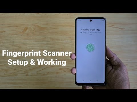 Infinix Note 11S Fingerprint Scanner Setup & Working