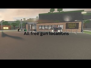 Roblox Average day in America All free gun locations