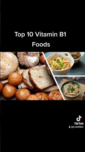 Top 10 foods high in Vitamin B1 |Thiamin -Vitamin B1 | The Nutrition Source
